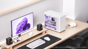 Jonsbo D31 STD High-Quality PC Case with Steel Mesh Screen - White MATX Case