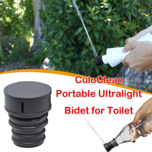 New Toilet Bidet Ultralight Portable Travel Bidet Cap ABS Water Bottle Hygiene Attachment for Hiking or Camping