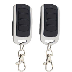 2PCS 280MHz to 868MHz Universal Garage Door Remote Control Transmitter 433mhz Fixed Code Gate Keychain