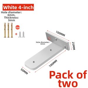 YaNu | Heavy Duty Wall-Mounted Shelf with Triangular Bracket