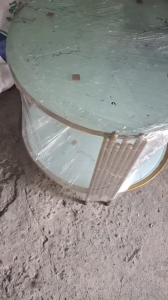 Bàn sofa 2 mặt kính đôi bàn trà kính cường lực phòng khách - BẢO HÀNG 12 THÁNG