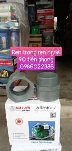 Ren răng trong ren ngoài 60 và 75(76)nối măng sông ren trong ren ngoài 90 nhựa tiền phong chính hãng