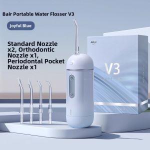 Portable Orthodontics Use Water Flosser
