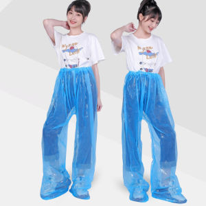 Seamital Áo Mưa Xe Máy dùng một lần rainpants người lớn khẩn cấp quần chống thấm nước bọc giày Độ dày rainpants