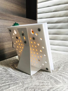 Indoor Desktop Plant Stand Self-Watering Holder for Swallowtail Orchid Ball Butterfly Fern Greenery Simple Style Home Decor