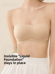 Áo ngực AIMO cho nữ không dây chống trượt dáng mỏng màu hồng gợi cảm