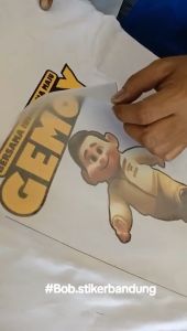 Stiker sablon setrika prabowo gibran - print DTF