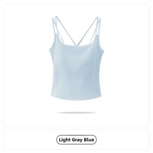 miiow | Cat Lady Summer 2025 Womens Outerwear Strap Vest Versatile Slimming Lyocell Cotton With Chest Pad Double Strap Beautiful Back Base