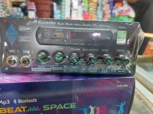 Karaoke set  HQ MP3 Bluetooth Beat Space Tone Control Echo Plus Subwoofer