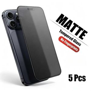 1-5PCS Matte Anti-Glare Screen Protector For Samsung A57 A37 A56 A36 A55 A35 A26 5G A16 A17 A25 S24+ S25+ M32 F22 Screen Guard