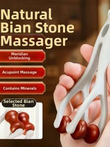 GUOQI | Finger Joint Massage Tool Bian Stone Roller