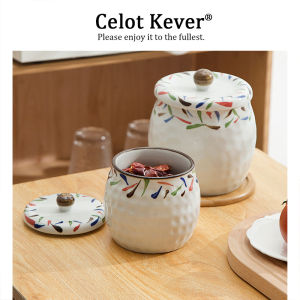 Ceramic Heat-Resistant Airtight Seasoning Container