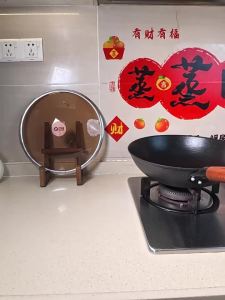 ZHONGFU | Chảo Gang Bằng Sắt Không Dính Truyền Thống