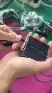 Analog to Digital Audio Converter PCM L/R 3.5mm Aux Jack Stereo Audio to Optical Toslink SPDIF Coaxial Adapter A to D Audio