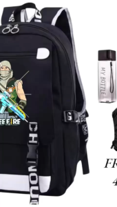 Tas Ranael Anak Sekolah Laki Laki Sd Smp Fashion 4in1FF MM 0157 Ransel Cowo Paket Murah