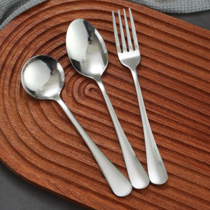 Thìa Thép Không Gỉ Dày Cho Trẻ Em Và Người Lớn Thìa Ăn Cơm Thìa Múc Dưa Chuột Thìa Dùng Trong Gia Đình Thìa Dùng Ăn Trưa