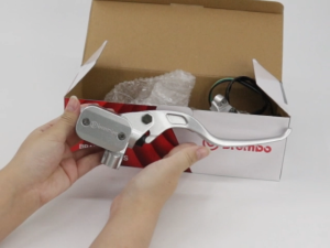 【Silver Set】Brake pump Master Motorcycle Clutch levers Cylinder Lever
