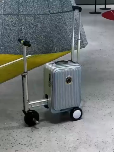 Smart Electric Suitcase Luggage Scooter Side Open 20 inch Suitcase for Travel and Business