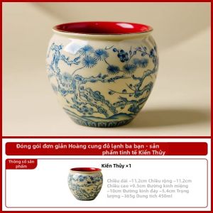 JISU | Bộ 3 Tách Trà Chủ Đề Trà