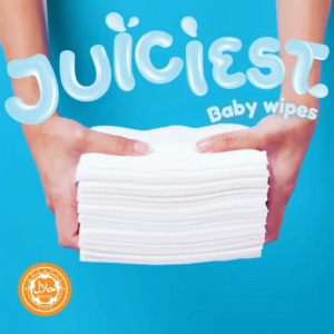 Hoppi Baby Wet Wipes | Antibacterial Wet Wipes 3x80s | Soft & Gentle Thick & Large