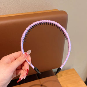 Anti-Slip Toothed Hairband for Girls Childrens Headband Baby Hair Accessories Non-Damaging Cute Girl Hair Decorations