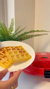 Trio Waffle Maker with Non-stick Coating