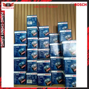 Lọc nhớt ô tô lõi sắt chính hãng Bosch dùng cho các dòng xe Toyota Kia Hyundai Mazda Honda Nissan Mitsubishi Ford