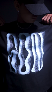 Benidson Kaos Boxy Oversized Fuze Hitam Katun 16s