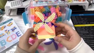 Mamibayi Mainan Building Blocks isi 100: Mainan Edukatif & Susun Anak