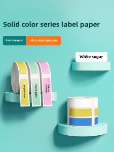 Waterproof Colorful Label Printing Paper D110/D11/D101/H1S Thermal Sensible Stickers Name Tags for Jingchen Coding Machine