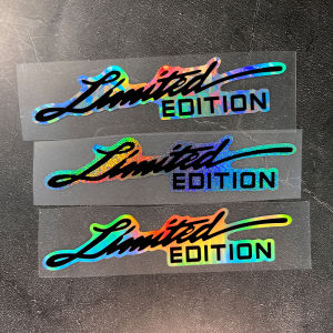 1PC Limited Edition Motorcycle Sticker Waterproof for Motorbike Fuel Tank Fairing Helmet Box Scooter Universal Vinyl Decals