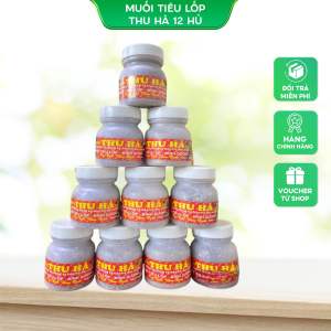 Muối Tiêu Thu Hà ( Lốc 12 Hủ )