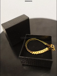 BRACELET GM CURB 7.5 inches Japan color Gold