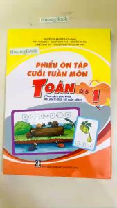 Sách - Phiếu ôn tập cuối tuần môn Toán lớp 1 ( Theo SGK Kết nối tri thức ) - BT