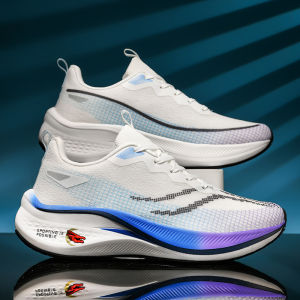 รองเท้าวิ่งผู้หญิง Carbon Plate รองเท้าวิ่งแบบใหม่สำหรับฤดูร้อน รองเท้ากีฬาแบบลำลอง รองเท้าวิ่งแบบลดแรงกระแทก รองเท้าวิ่งแบบลำลอง