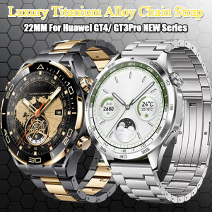 สรุปสายโซ่ตามที่ปลอดภัยสำหรับนาฬิกา Huawei GT3 Pro 3 GT3 46มม. 22มม. รัดการแสดงสุขภาพสำหรับ Samsung Galaxy Watch 3 45มม. / Huami Amazfit GTR2