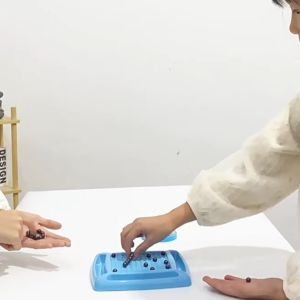 LAKOE 30Pcs Permainan Papan Catur Magnetik Mainan Interaktif Anak Board Game