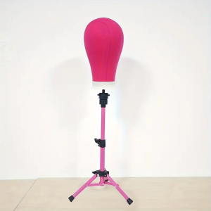 วิกผมขาตั้ง & Mannequin HEAD Set-ปรับ Mannequin HEAD Stand-วิกผมขาตั้งขาตั้งกล้องสําหรับ Cosmetology Hairdressing การฝึกอบรม