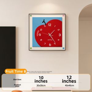 CTYLIGHTZ | Silent Creative Premium Clock with Peace and Happiness