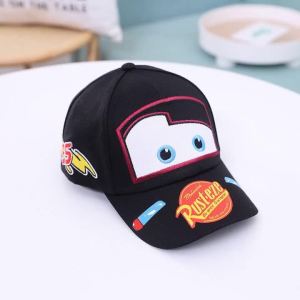 Disney | Lightning McQueen Children Peaked Hat Cute Cars Cartoon Baseball Cap Summer UV Protection Outdoor Kids Hat Holiday Gift