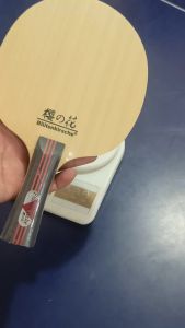 Blutenkirsche Small Handlle Table Tennis Blade 5 Ply Pure Wood Ping Pong Paddle for Entry Level Children Training