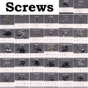 Screws Replacement For PS2 PS3 PS4 Pro PS5 XBOX 360 XBOX ONE PSP1000 2000 3000 3DS XL SNES NDSL SWITCH GB GBA GBP Screw Kit