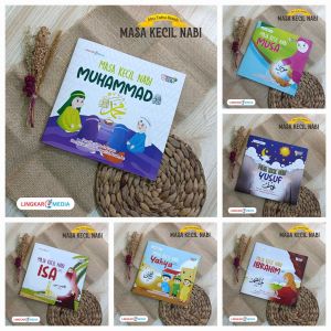 Paket 6 Buku Cerita Kisah Masa Kecil Nabi - Lingkar Media