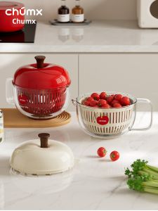 CHUMX | Double Layer Multifunctional Vegetable and Fruit Bowl