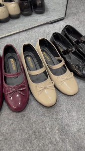 SEPATU FLATSHOES WANITA KEKINIAN SIZE 37-41 SEPATU BALET PITA CEWEK KOREAN STYLE CASUAL FORMAL