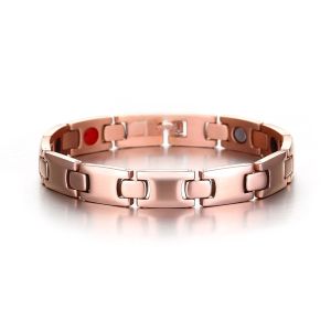 Anti-Radiation Magnetic Therapy Bracelet Men Women Health Care Blood Pressure Lowering Fatigue Relief Sleep Promoting Wristband