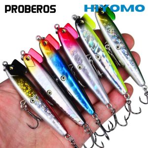 PROBEROS 1pcs Fishing Lure 15g 18g Lifelike 3D Eyes Sinking Pencil Lures Casting Hard Bait Bass Toman Sneakhead Fishing Accessories
