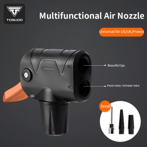 TOSUOD Pump Head Universal For Presta Schrader & Dunlop Valves Bike Air Pump Nozzles Pump Connector Valve Adapter