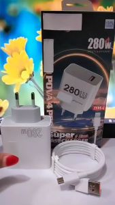 Charger TCNO POVA 4 PRO: Super Fast Charger 280W & Daya Tahan Tinggi