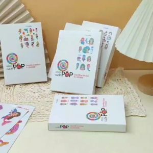 Ahokyshop - Stiker Lukis Diamond / Sticker Full Drill Round Diamond Painting Cartoon